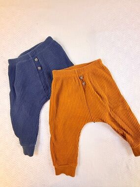 OLD NAVY Set of 2 Ribbed Pants | 12-18M